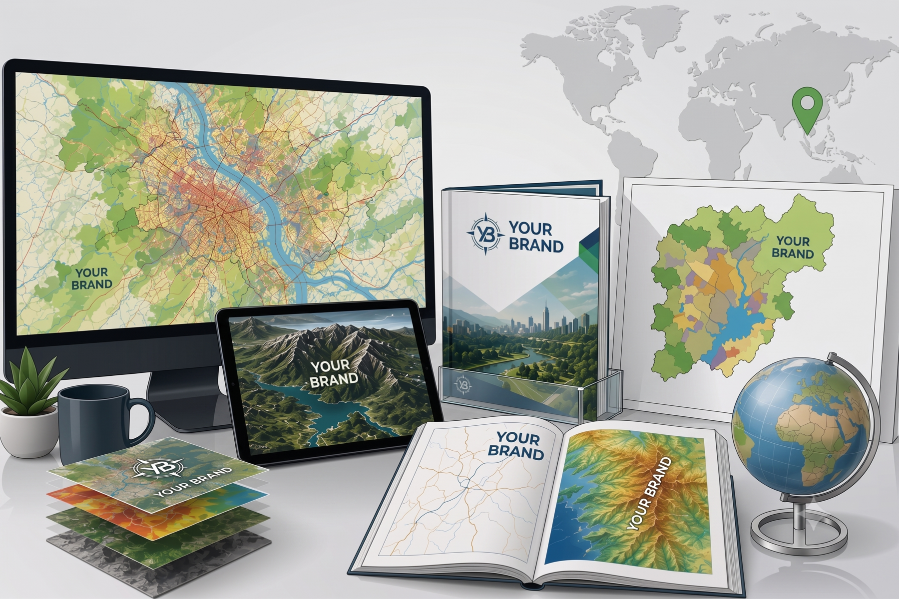 Custom Mapping & Cartographic Publishing